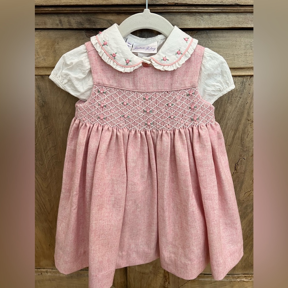 Pink Rachel Riley Dress & Matching Blouse! New with tags!